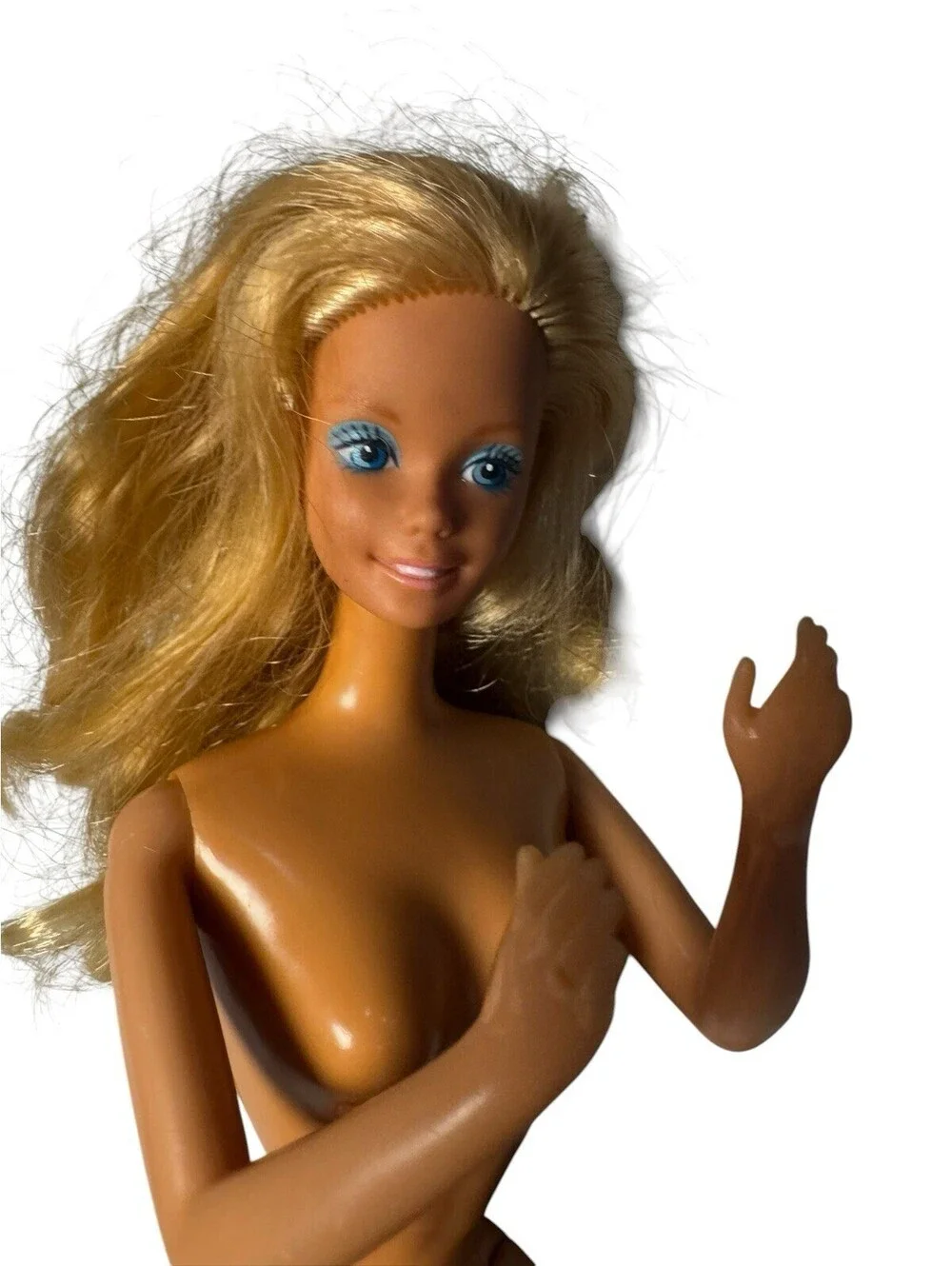 Vintage Barbie Doll Magic Moves Barbie #2126 1985 80s Nude Blonde